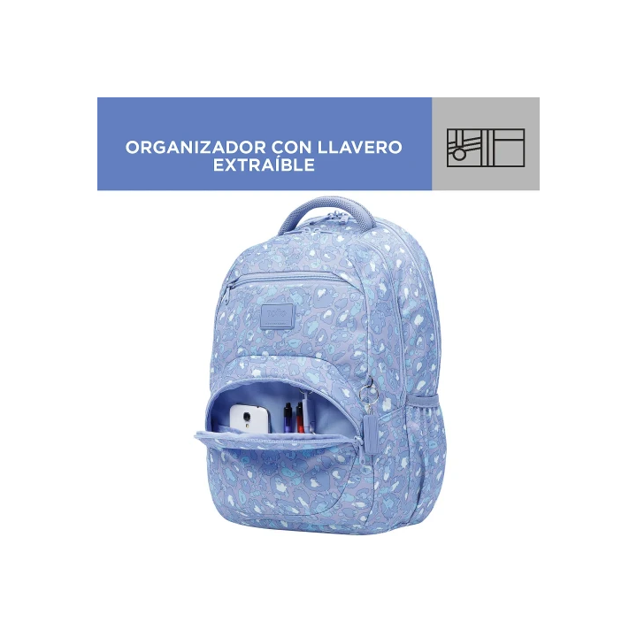 Mochila eco-friendly animal print - tracer 4 totto ma04trc004-2210g-3jy