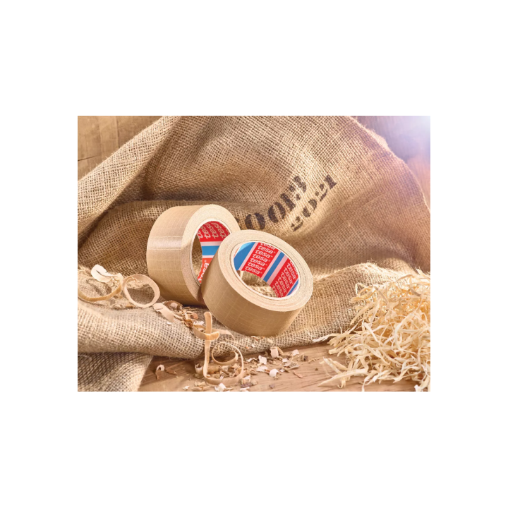 Tesapack 6 rollos papel + filam marron 25mx 50mm tesa 60013-00000-00