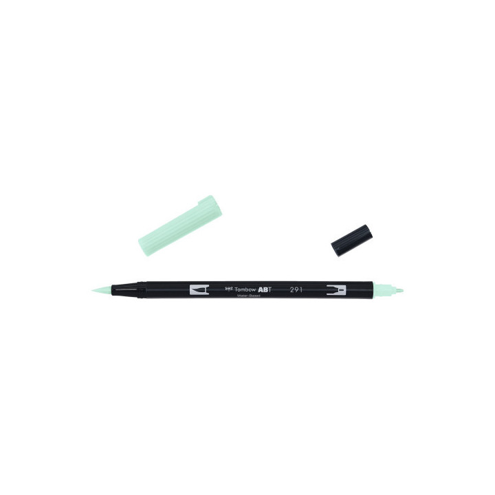 Rotulador doble punta pincel dual brush-291 - color alice blue. tombow abt-291