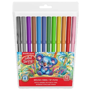 Estuche 12 rotuladores super lavables colores surtidos artberry 56084
