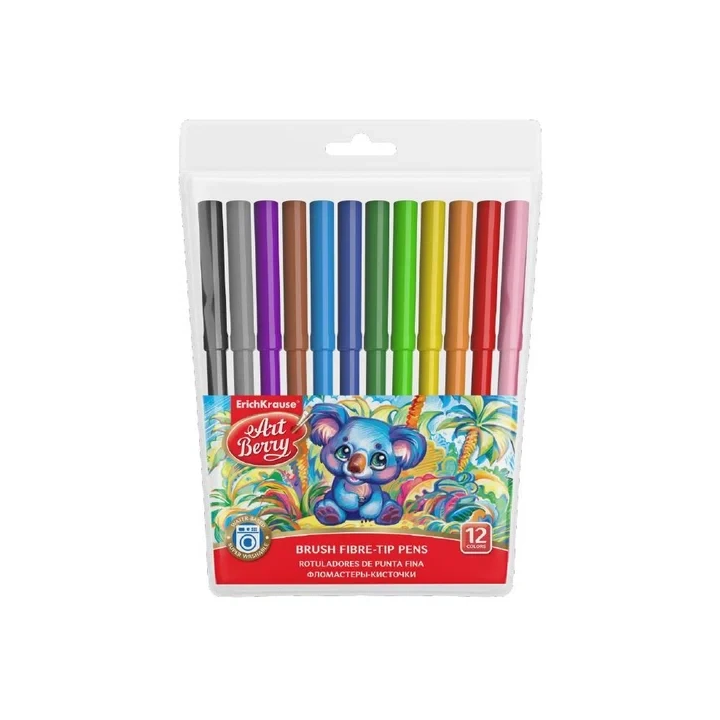Estuche 12 rotuladores super lavables colores surtidos artberry 56084