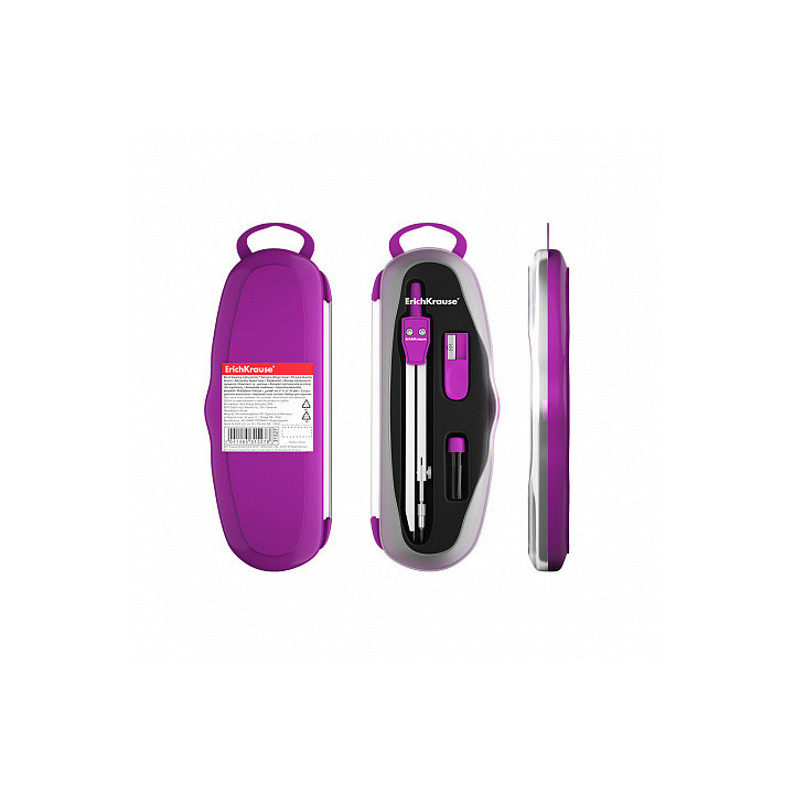 Set compas school con accesorios erich krause 31527