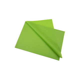 Bolsa 25 hojas + 1 hoja gratis papel seda-fsc-18g - 50 x 75 cm verde sadipal s0718114