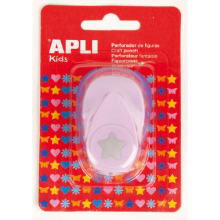 Apli Perforadora de Papel en Forma de Estrella - Figura de 16mm - Alta Calidad para Papel