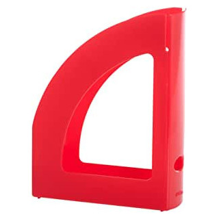 Revistero ecogreen blanco 100% reciclado y reciclable a4 y folio 250x80x320 mm rojo archivo 2000 2003 rj