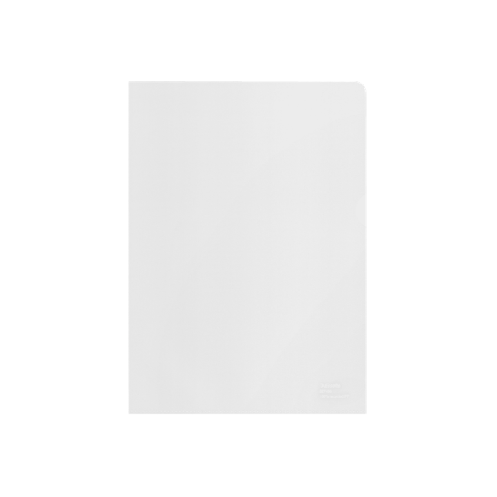 Caja 100 dosieres uñero polipropileno transparente piel naranja a4 recycle 100 micras esselte 627496