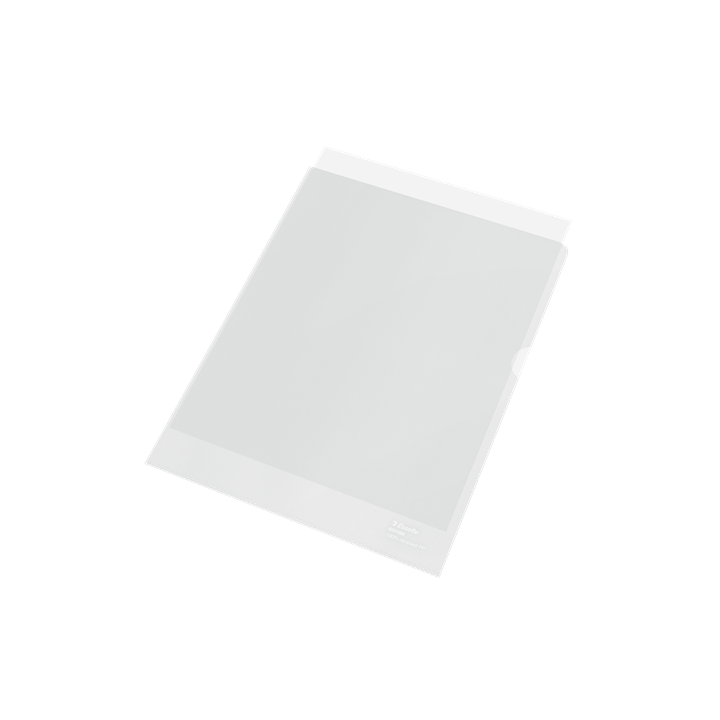 Caja 100 dosieres uñero polipropileno transparente piel naranja a4 recycle 100 micras esselte 627496