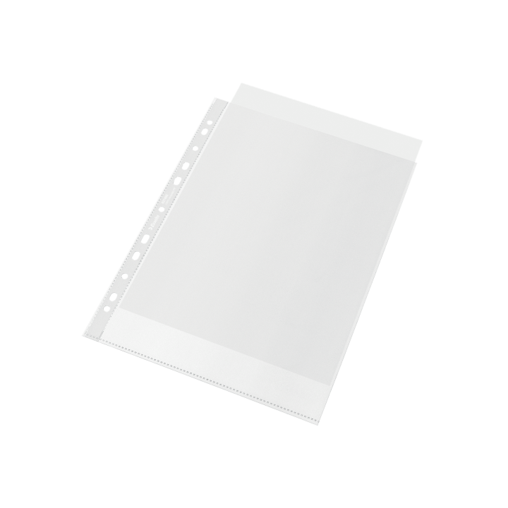 Caja 100 fundas polipropileno multitaladro reforzada piel naranja a4 recycle 70 micras esselte 627493