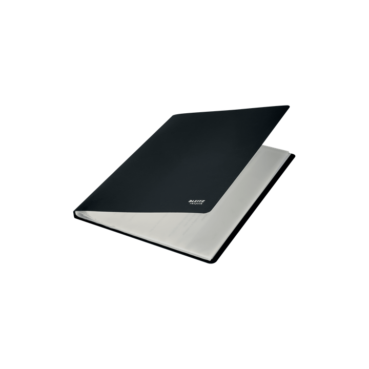 Carpeta polipropileno con 40 fundas a4 recycle negro leitz 46770095