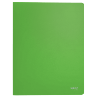 Carpeta polipropileno con 40 fundas a4 recycle verde leitz 46770055
