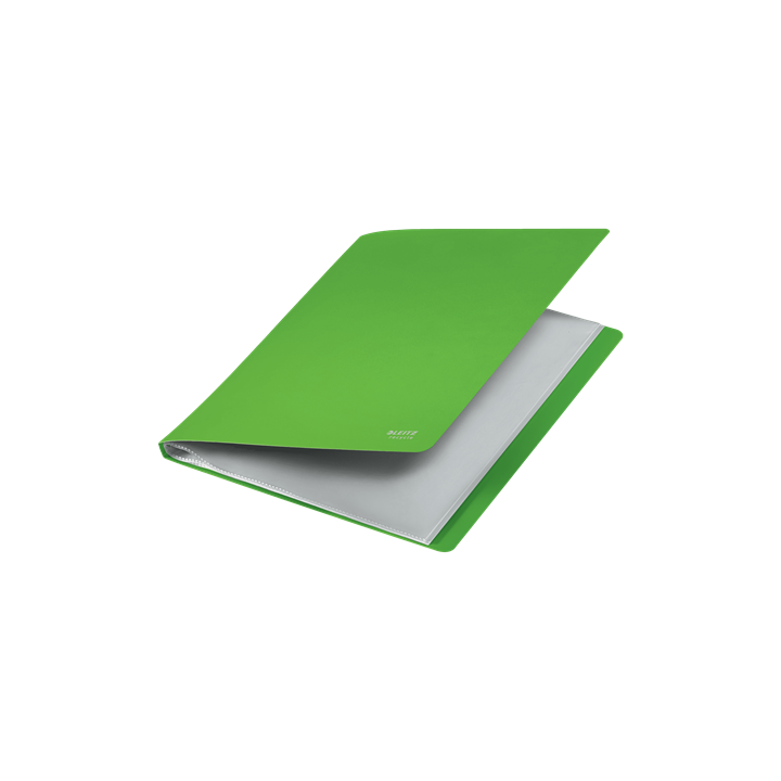 Carpeta polipropileno con 40 fundas a4 recycle verde leitz 46770055