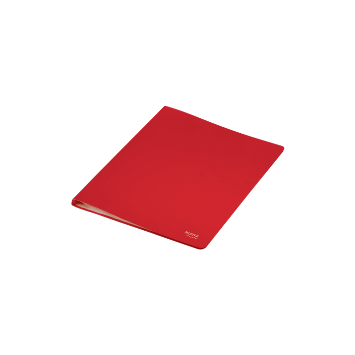 Carpeta polipropileno con 40 fundas a4 recycle rojo leitz 46770025