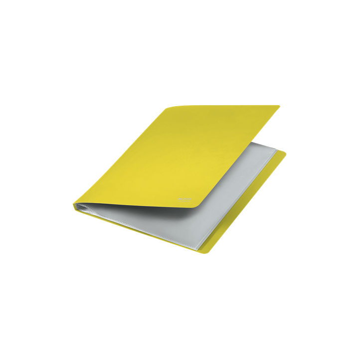 Carpeta polipropileno con 40 fundas a4 recycle amarillo leitz 46770015