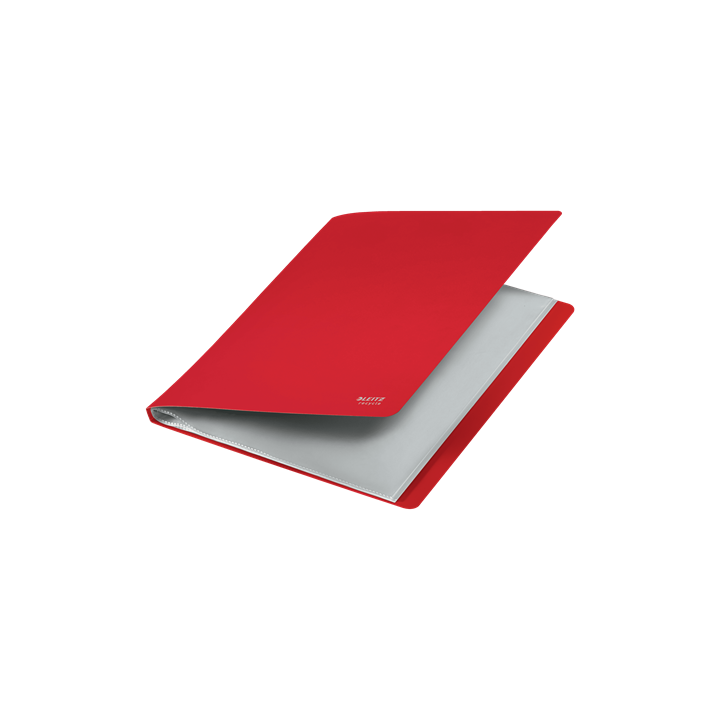 Carpeta polipropileno con 20 fundas a4 recycle rojo leitz 46760025
