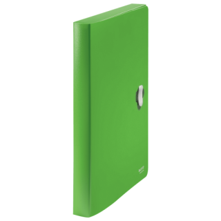 Carpeta polipropileno de proyectos 38mm y cierre broche giratorio a4 recycle verde leitz 46230055