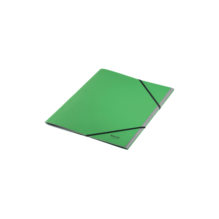 Carpeta clasificadora de carton 6 posiciones a4 recycle 100% verde leitz 39140055