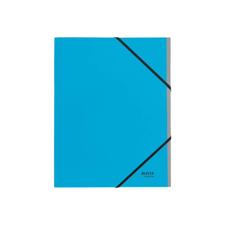 Carpeta clasificadora de carton 6 posiciones a4 recycle 100% azul leitz 39140035