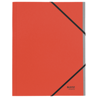 Carpeta clasificadora de carton 6 posiciones a4 recycle 100% rojo leitz 39140025