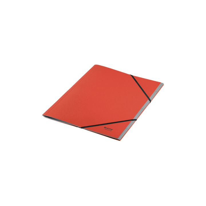 Carpeta clasificadora de carton 6 posiciones a4 recycle 100% rojo leitz 39140025
