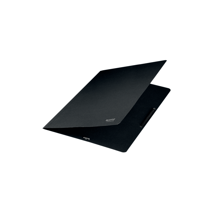 Carpeta de carton con gomas y sin solapas a4 recycle 100% negro leitz 39080095