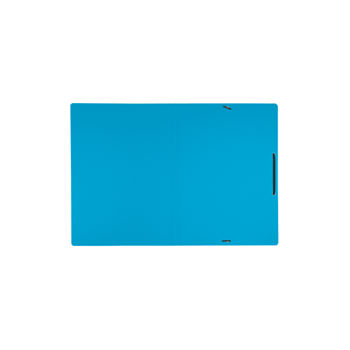 Carpeta de carton con gomas y sin solapas a4 recycle 100% azul leitz 39080035