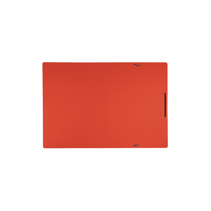 Carpeta de carton con gomas y sin solapas a4 recycle 100% rojo leitz 39080025