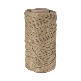 Apli Bobina de Cuerda de Cañamo - Alta Resistencia - Suave al Tacto - Ideal para Decoraciones y Manualidades - Apta para Alime