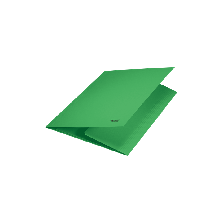 Carpeta carton 3 solapas a4 recycle 100% verde leitz 39060055