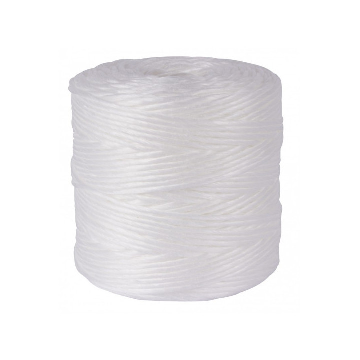 Apli Bobina de Cuerda de Polipropileno - Alta Resistencia - Intemperie - Desgaste - Peso Ligero - Larga Durabilidad - Color Bla