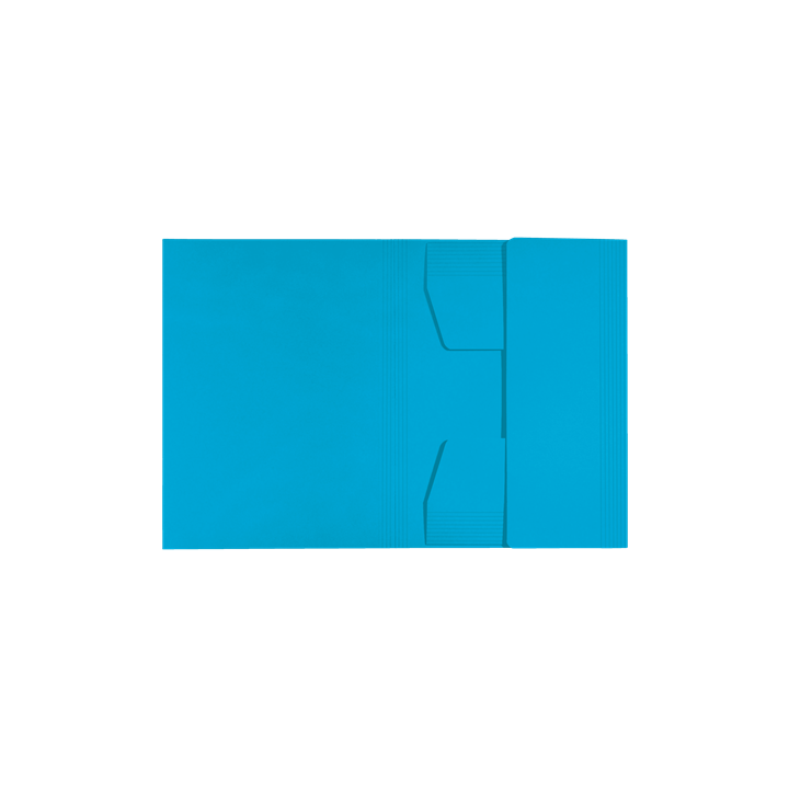 Carpeta carton 3 solapas a4 recycle 100% azul leitz 39060035