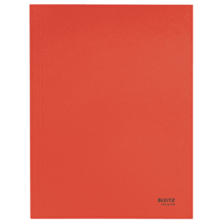 Carpeta carton 3 solapas a4 recycle 100% rojo leitz 39060025