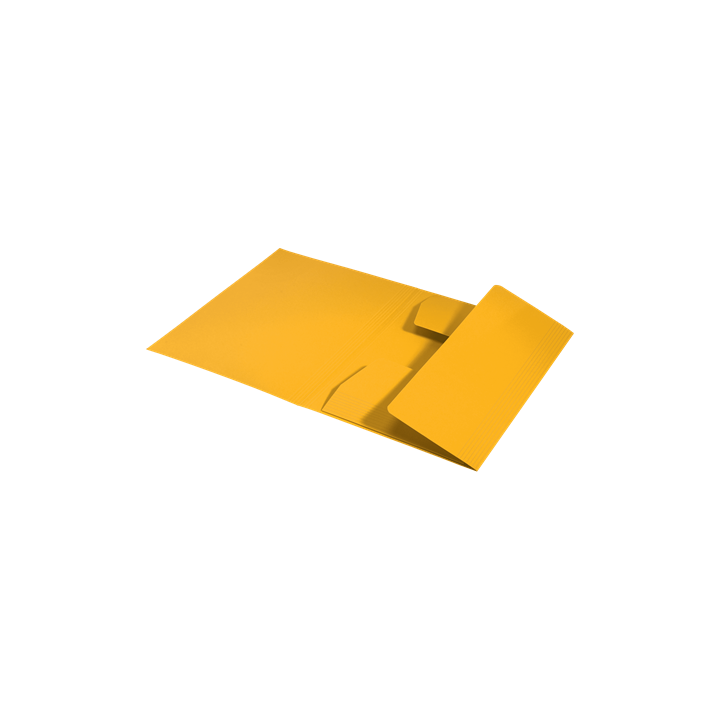 Carpeta carton 3 solapas a4 recycle 100% amarillo leitz 39060015