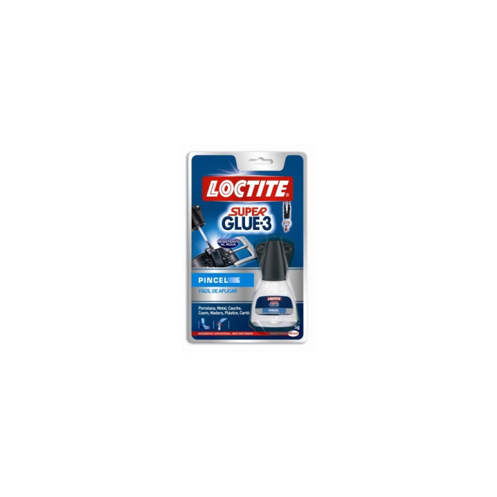 Adhesivo instantaneo superglue3 brush 5gr loctite 2640969