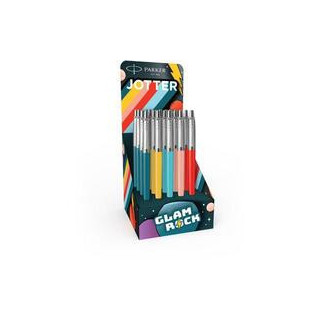 Expositor jotter original 20 bolígrafos 70´s rock glam parker 2162143