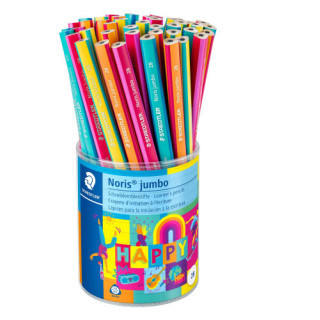 Bote 48 lápices noris grafito triangular jumbo 119 staedtler kp48ha