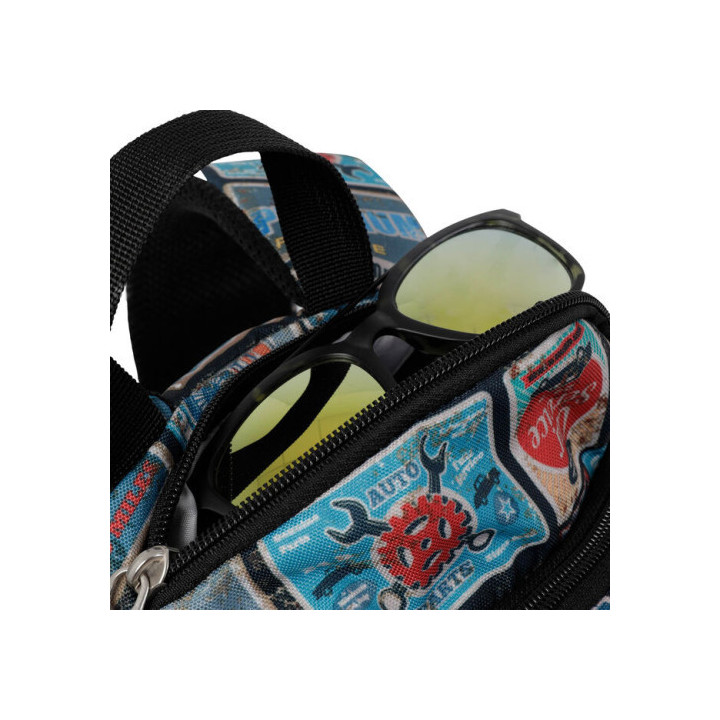 Mochila juvenil eso y bachillerato multiusios sellos viajes totto ma04sup002-2010g-0w6