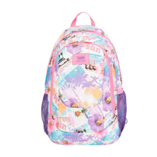 Mochila juvenil eso y bachillerato multiusos rosa sea totto ma04sup002-2010g-9sw