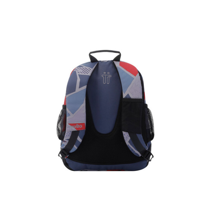 Mochila infantil gris y azul totto ma04eco029-2120n-2jg