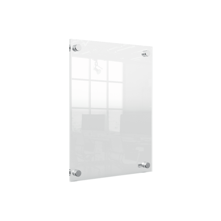 Portaposter acrílico transparente mural a4 nobo 1915591