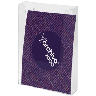 Portafolletos mural premium 1/3 a4 vertical 45x115x180mm archivo 2000 9006cstp