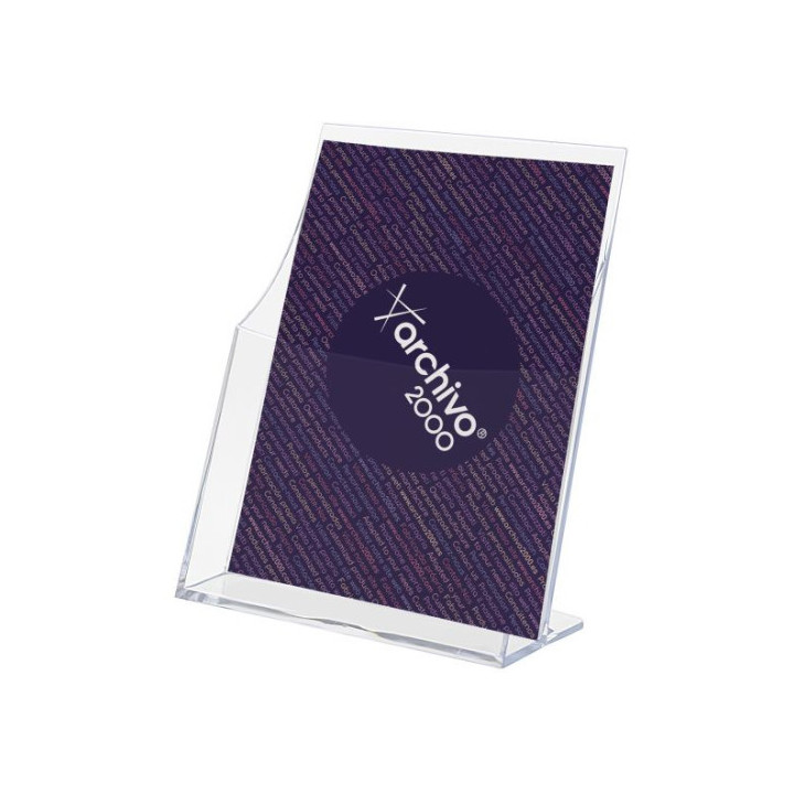 Portafolletos sobremesa premium a5 vertical 95x160x210mm archivo 2000 6142cstp