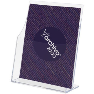 Portafolletos sobremesa premium 1/3 a4 vertical 85x115x145mm archivo 2000 6141cstp