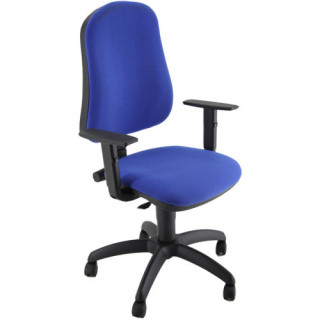 Silla operativa volga simpel azul reposabrazos ajustables unisit sicp/brf/eb