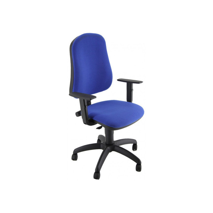Silla operativa volga simpel azul reposabrazos ajustables unisit sicp/brf/eb