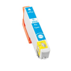 Epson t2432/t2422 (24xl) cyan cartucho de tinta generico - reemplaza c13t24324012/c13t24224012