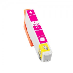 Epson t2633/t2613 (26xl) magenta cartucho de tinta generico - reemplaza c13t26334012/c13t26134012