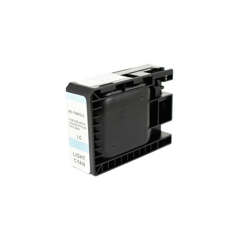 Epson t5805 cyan light cartucho de tinta pigmentada generico - reemplaza c13t580500 Epson t5805 cyan light cartucho de tinta pigmentada generico - reemplaza c13t580500