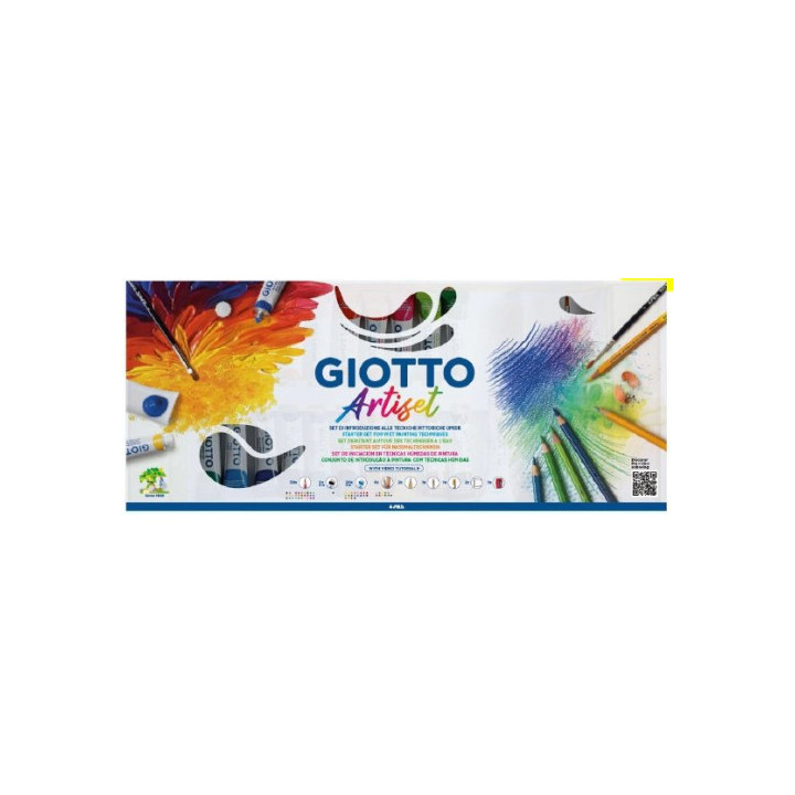 Set de introduccion todas las tecnicas del artista artiset  giotto f270200