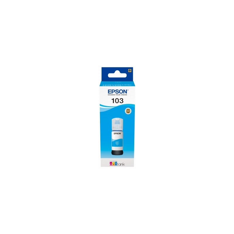 Epson 103 cyan - botella de tinta original c13t00s24a10 Epson 103 cyan - botella de tinta original c13t00s24a10