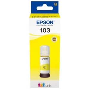 Epson 103 amarillo - botella de tinta original c13t00s44a10